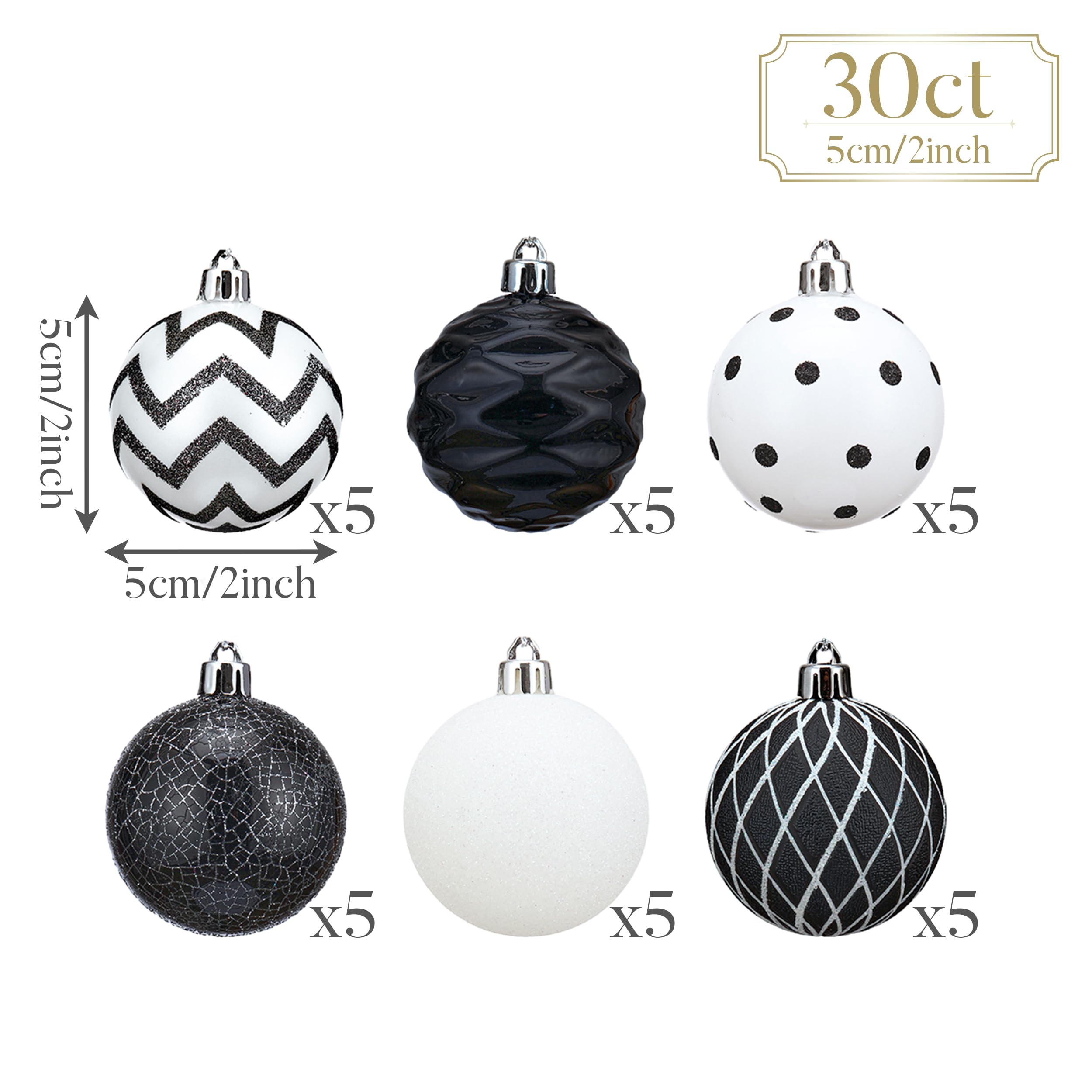 Valery Madelyn ornaments hung on tree giving a modern luxury look and cohesive feel