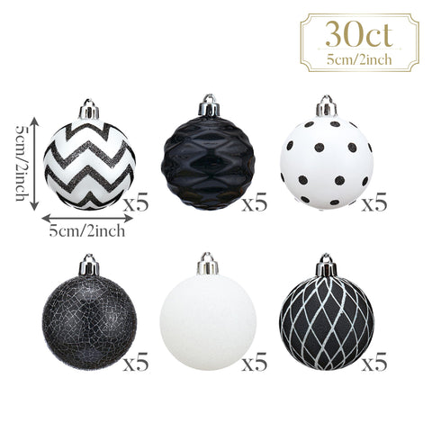Valery Madelyn ornaments hung on tree giving a modern luxury look and cohesive feel