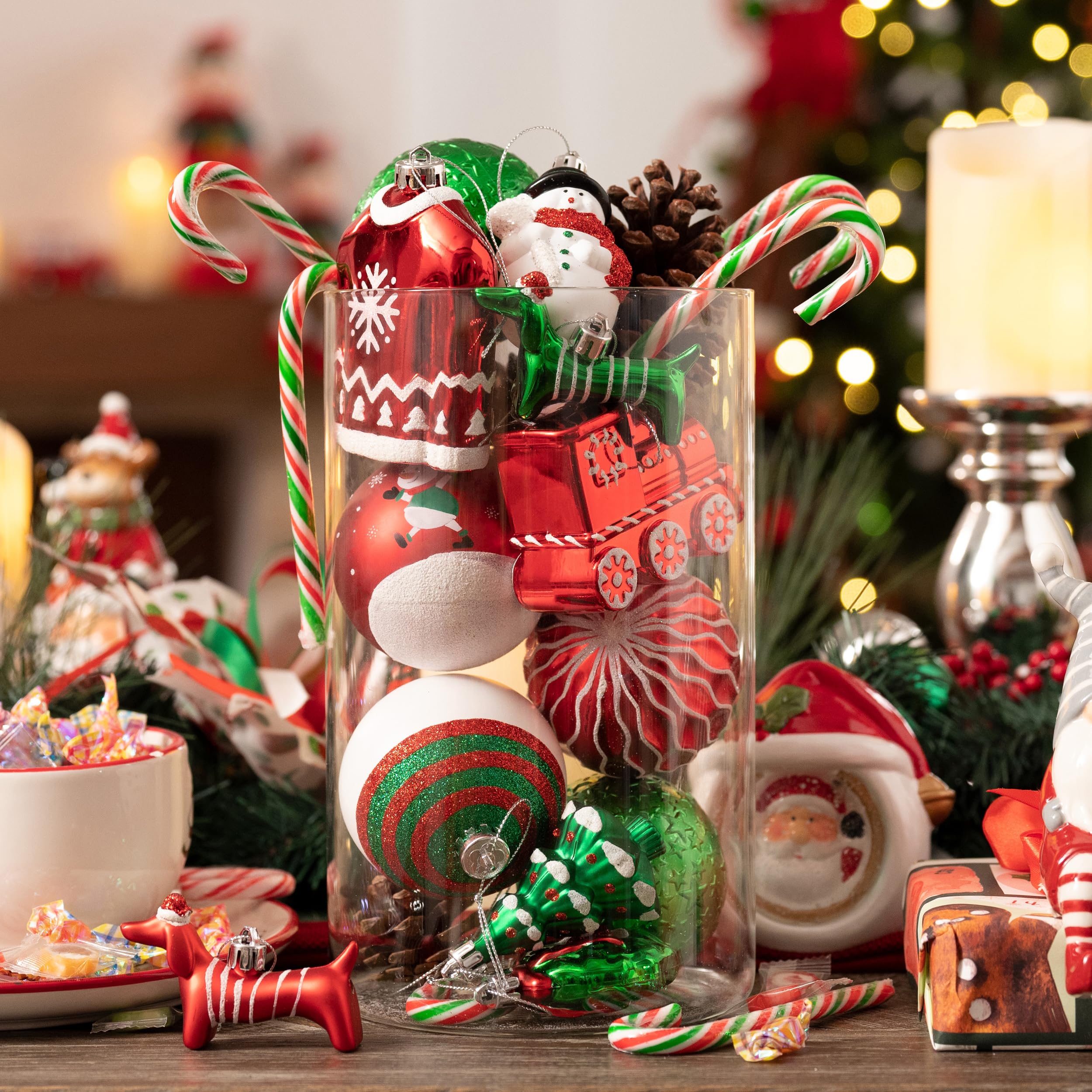 Valery Madelyn ornament hung on tree illustrating lightweight hang and family-friendly safety