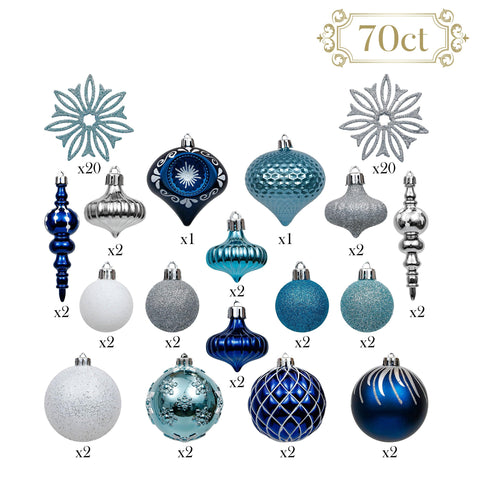 Valery Madelyn engraved patterned ball highlighting snowflake detail benefit elegant appearance