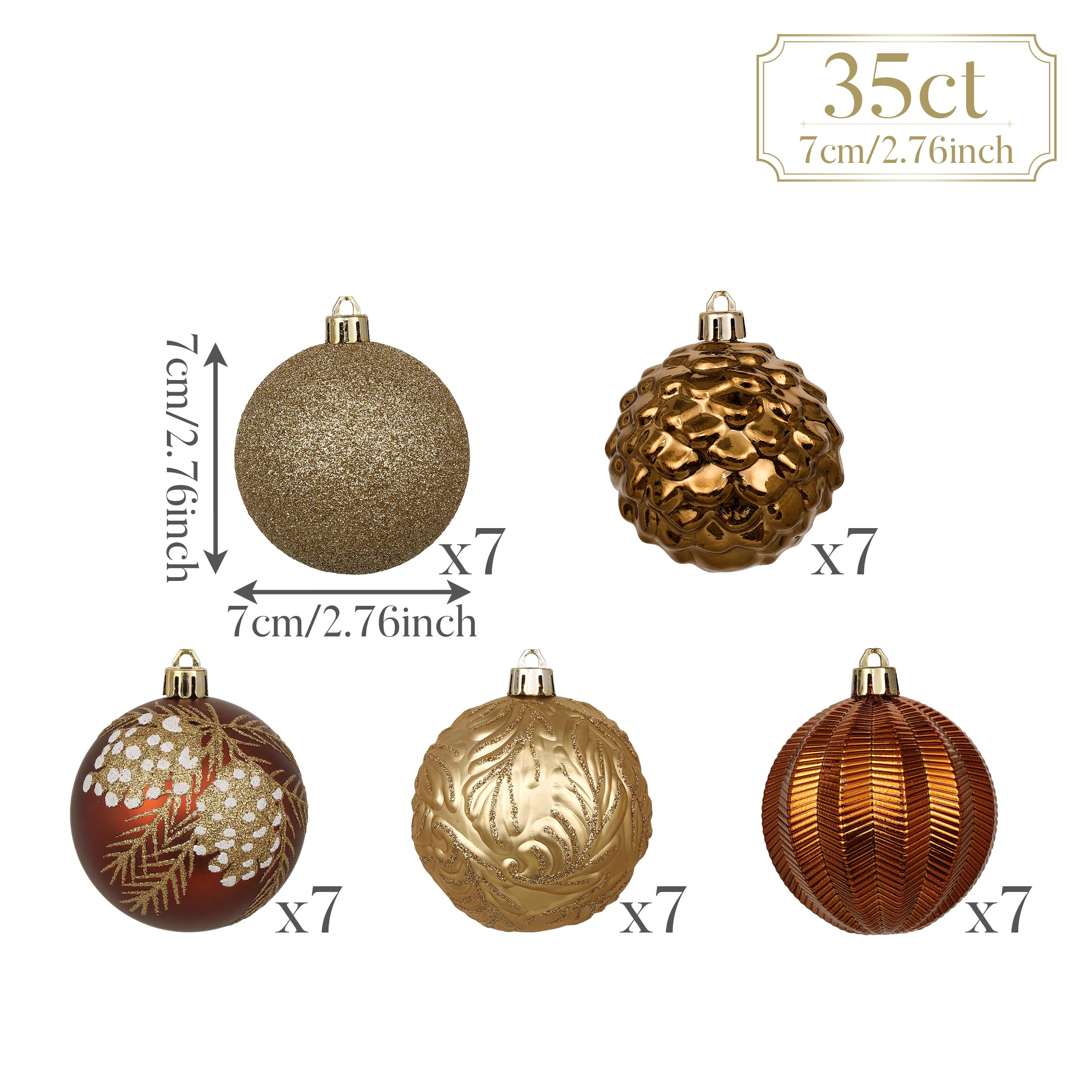 Valery Madelyn pinecone-shaped ornament close-up adding rustic natural accent