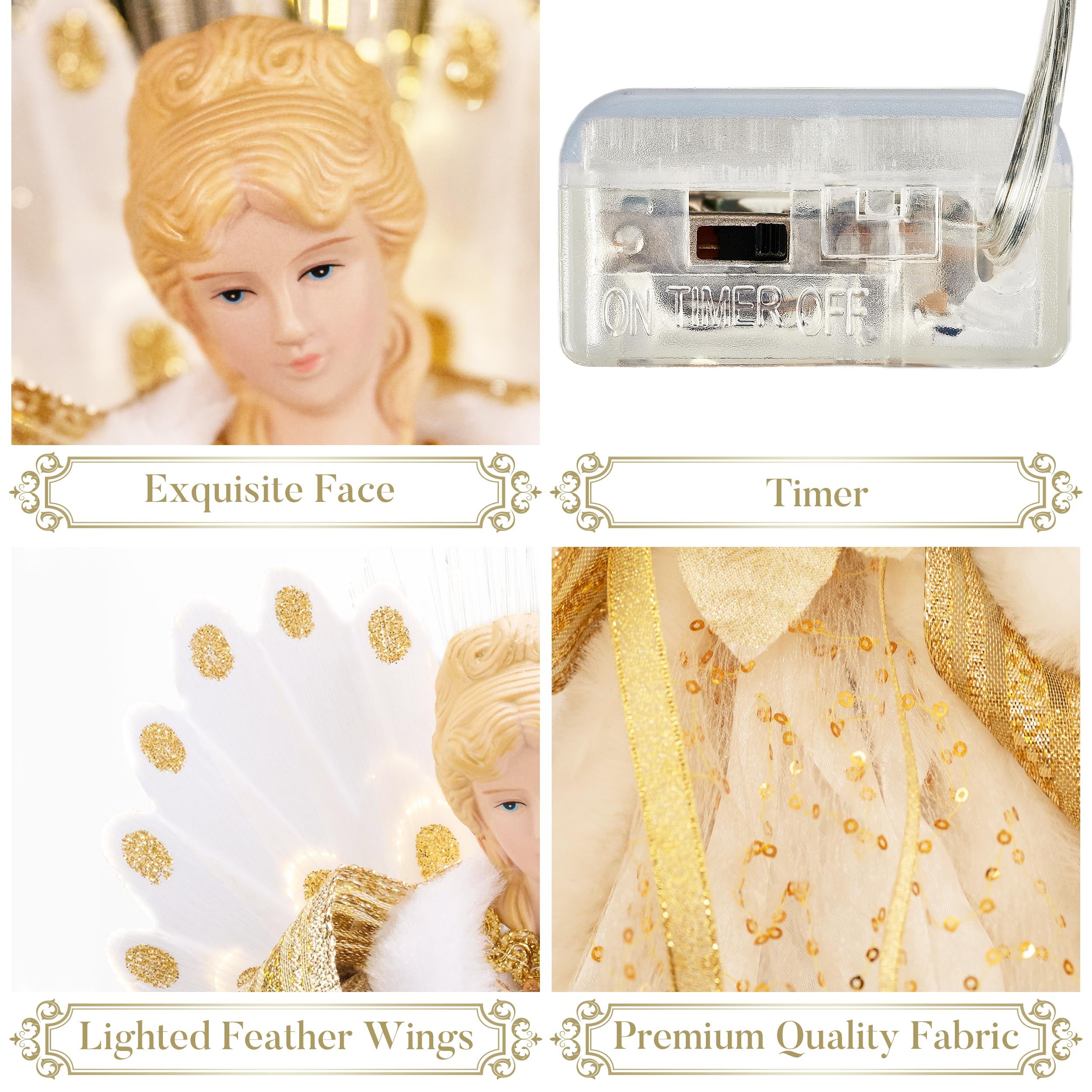 Valery Madelyn resin face detail showing painted features and durable finish benefit