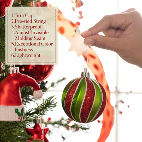 Valery Madelyn ornaments beside a ruler to show size range and planning convenience