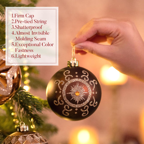 Valery Madelyn ornament beside hand showing 3.15-inch scale and lightweight advantage