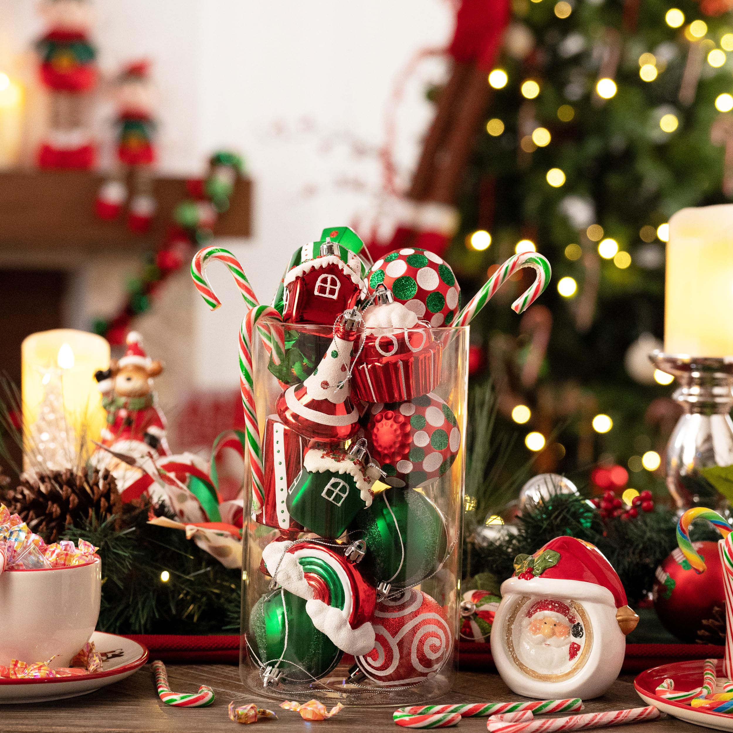 Valery Madelyn ornaments size comparison beside ruler demonstrating scale range for styling decisions