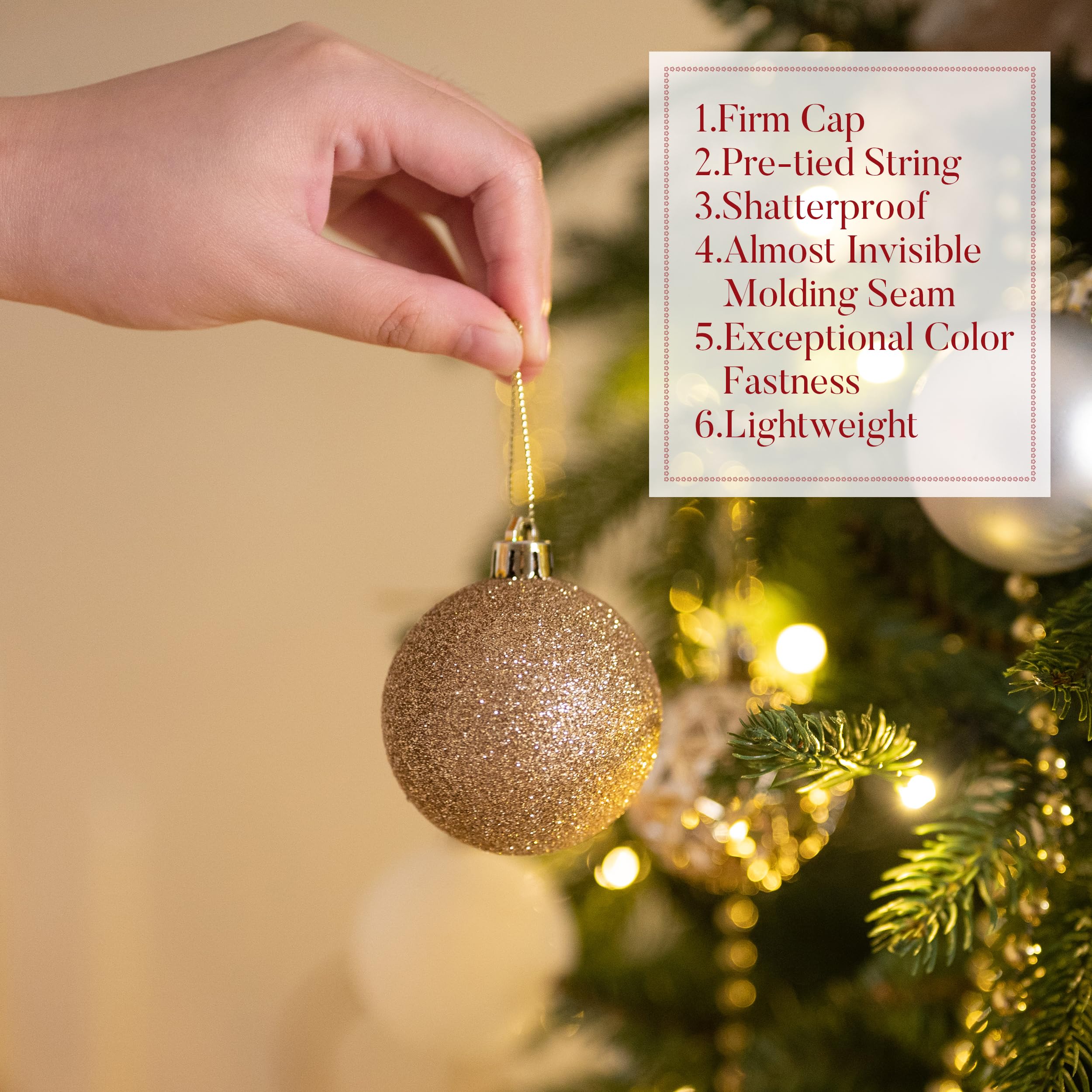 Valery Madelyn two-inch ornament beside ruler showing compact size and lightweight benefit