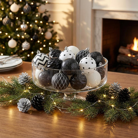 Valery Madelyn ornament beside a ruler showing 2.36 inch size for scale and branch-friendly weight