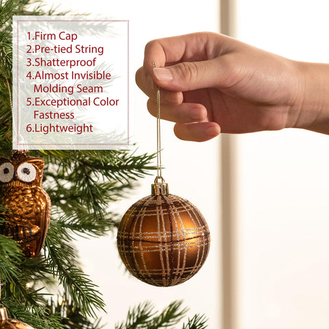 Valery Madelyn ornaments beside ruler showing size variety for balanced decorating