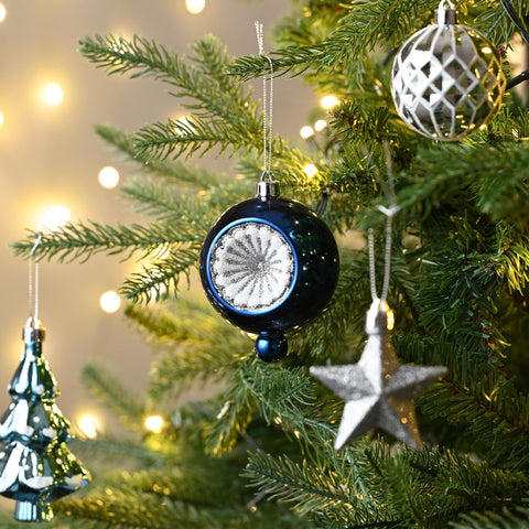 Valery Madelyn centerpiece with ornaments showing versatile styling