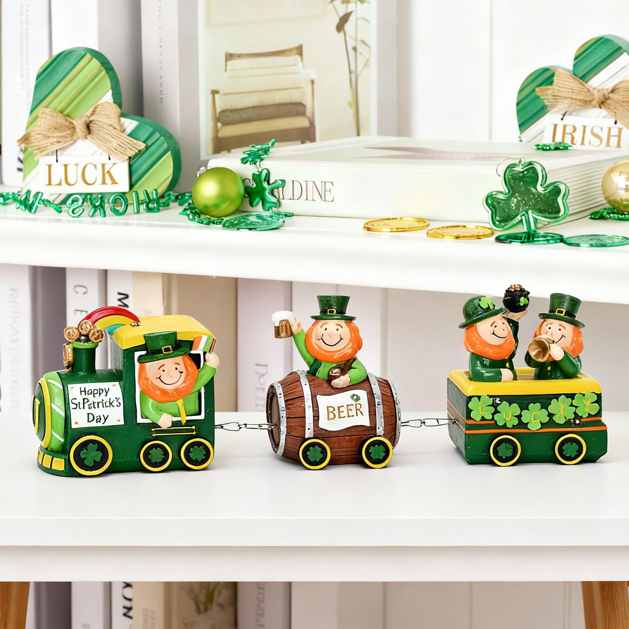 Valery Madelyn styled on tiered tray to inspire seasonal decorating ideas