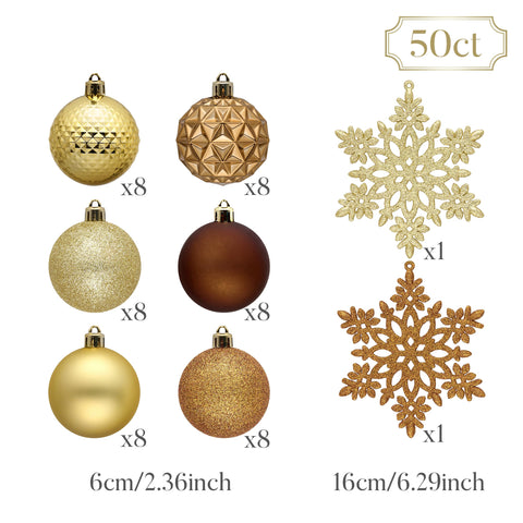 Valery Madelyn ornaments hung on a Christmas tree demonstrating festive sparkle