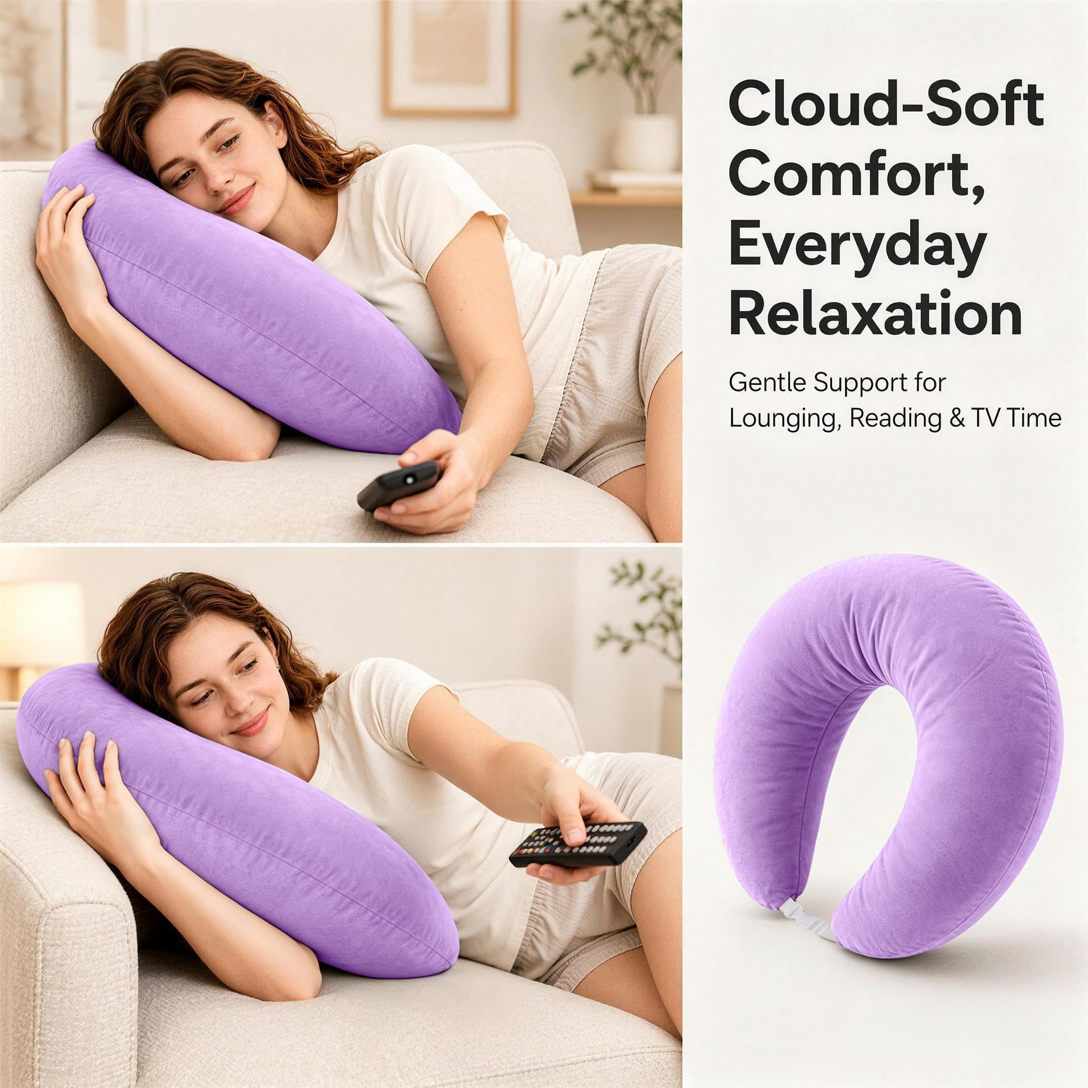 vamorry lifestyle gaming setup with pillow showing improved posture during long sessions