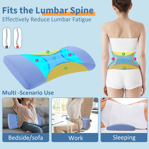 vamorry cutaway of memory foam core demonstrating lasting support