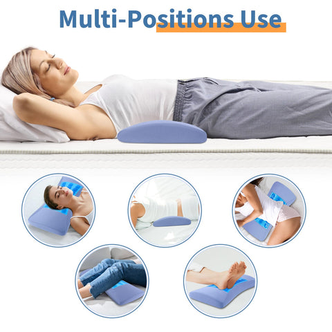 vamorry memory foam cutaway revealing dense core for resilient lumbar support