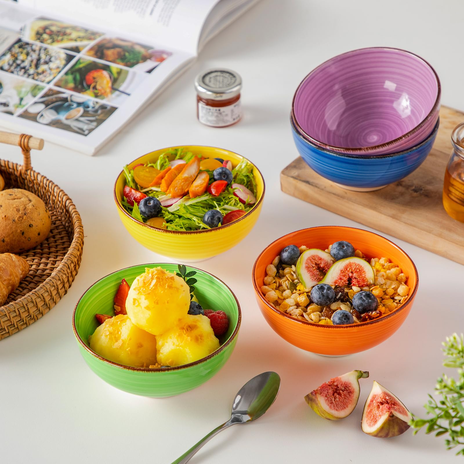 vancasso three bowls with dipping sauces ideal for party serving