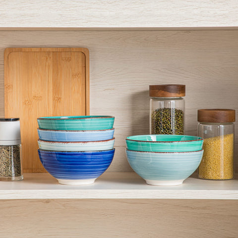 vancasso Bonita bowl in use with soup demonstrating heat retention benefit: keeps food warm