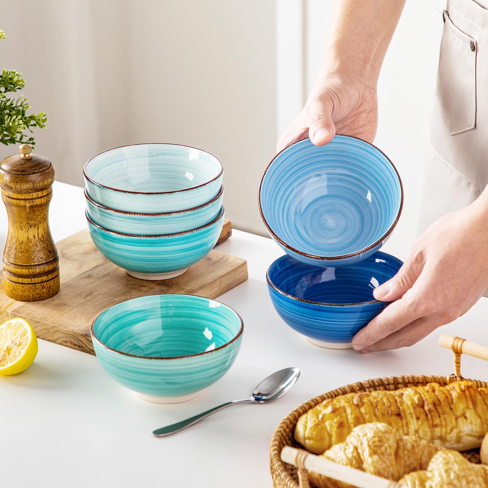 vancasso Bonita bowls on a table with desserts, presents styling ideas and coordinated entertaining benefit