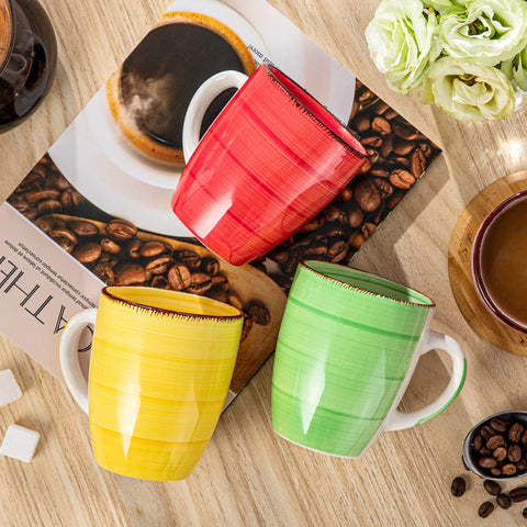 vancasso stacked mugs profile showing sturdy stoneware construction
