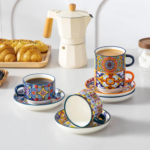 vancasso set arranged as gift highlighting colorful design and presentability