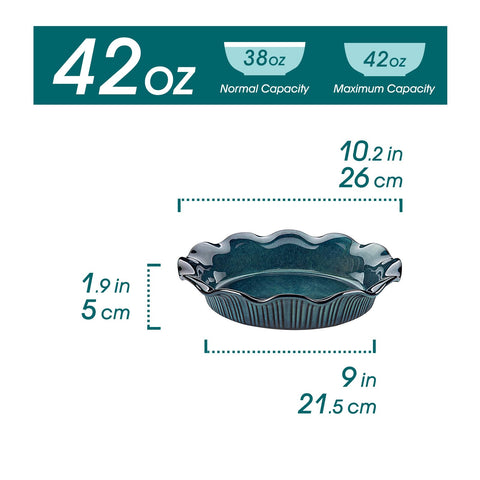 vancasso close-up of ruffled edge highlighting secure crust crimping and elegant presentation