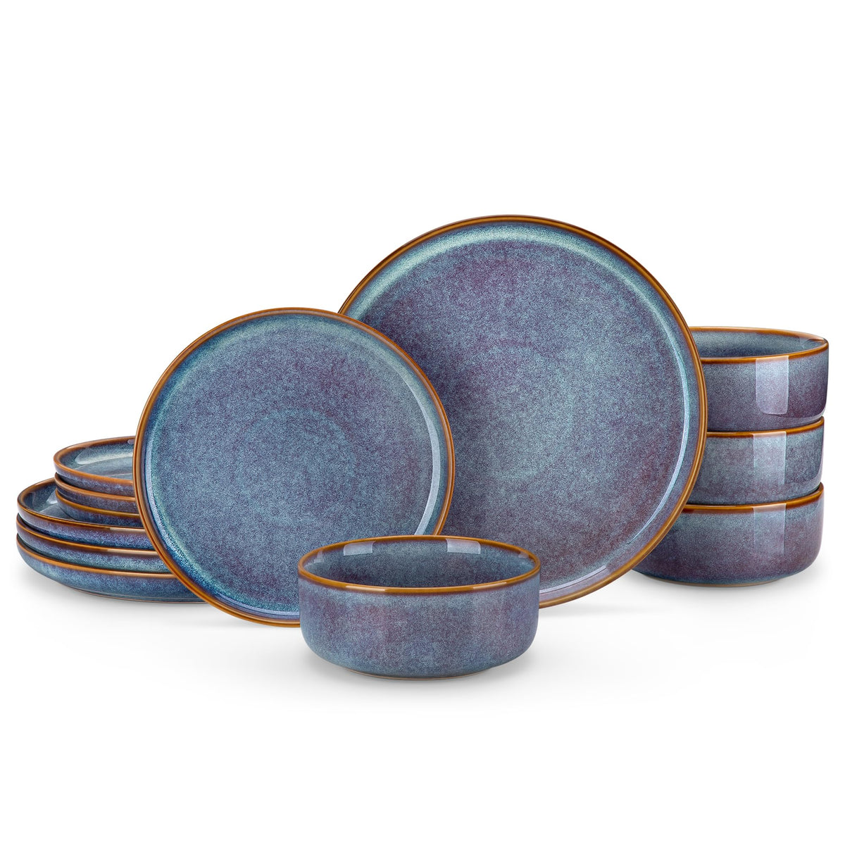 vancasso front view set showing full 12-piece arrangement and cohesive look