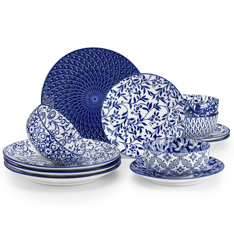 vancasso SELENE front packaging showing full 12-piece set and tidy arrangement