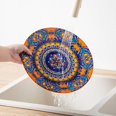 vancasso decorative display on open shelf showing bowls used as artistic home accents
