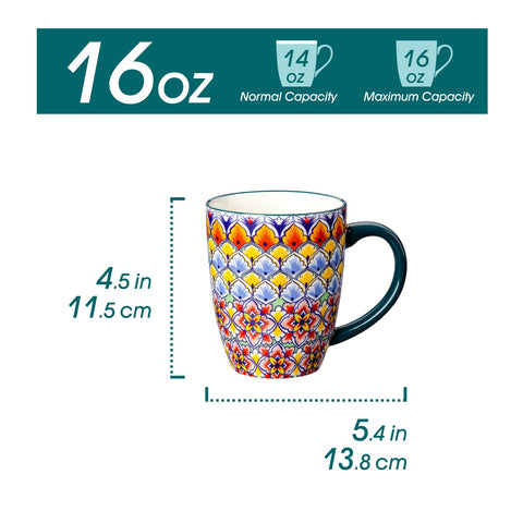 vancasso SIMI close-up of hand-painted bohemian pattern, highlights artisanal detail