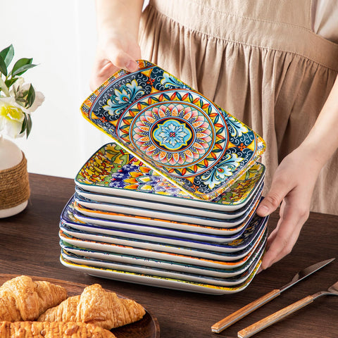 vancasso plates in dishwasher showing easy cleanup and time-saving benefit