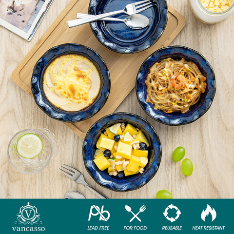 vancasso stacked pans demonstrating compact storage and space-saving