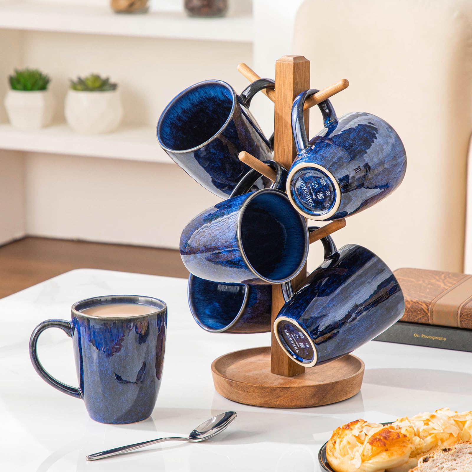 vancasso mug held in hand illustrating ergonomic size and everyday use