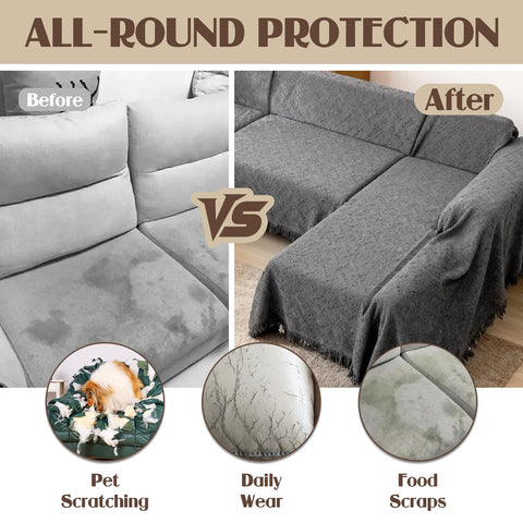 VANITURE fabric texture and edge stitching highlighting durability benefit