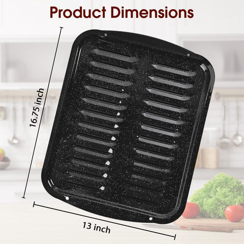 VANKUTL drip tray detail capturing juices and reducing oven smoke
