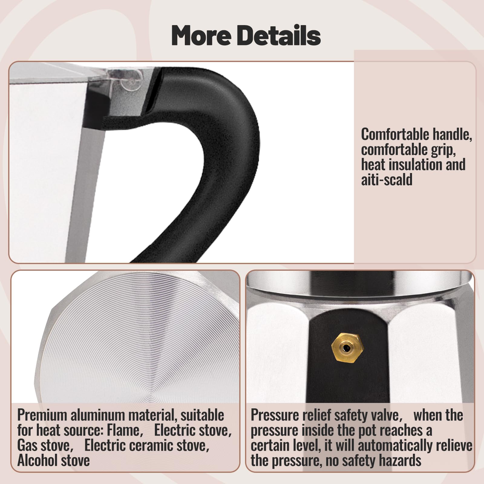 Vaolvpant brewing on gas stove illustrating even heating and robust extraction