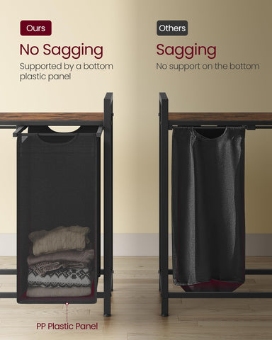 VASAGLE adjustable feet close-up for stable placement on uneven floors