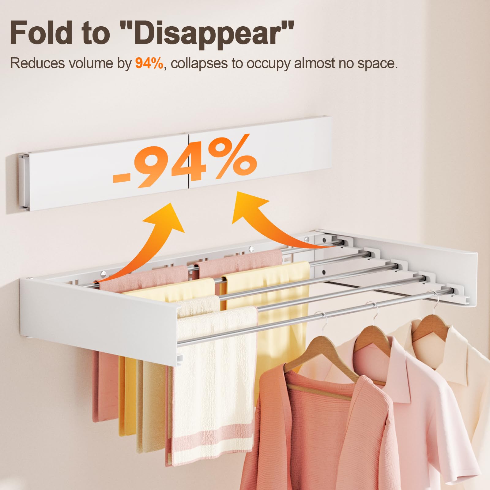 vasunray in use hanging towels speeds air drying
