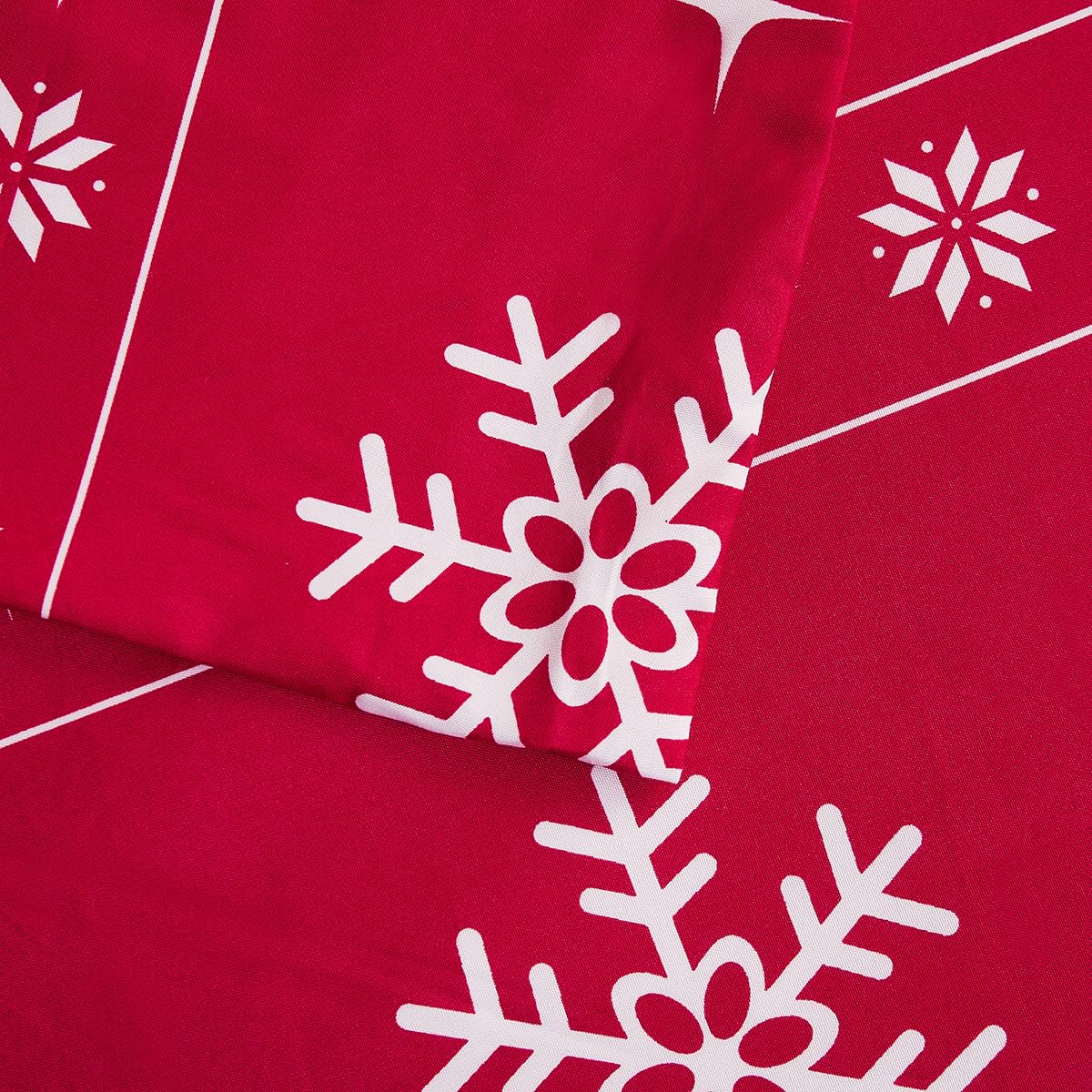 Vaulia duvet set styled on a made bed showing instant holiday transformation