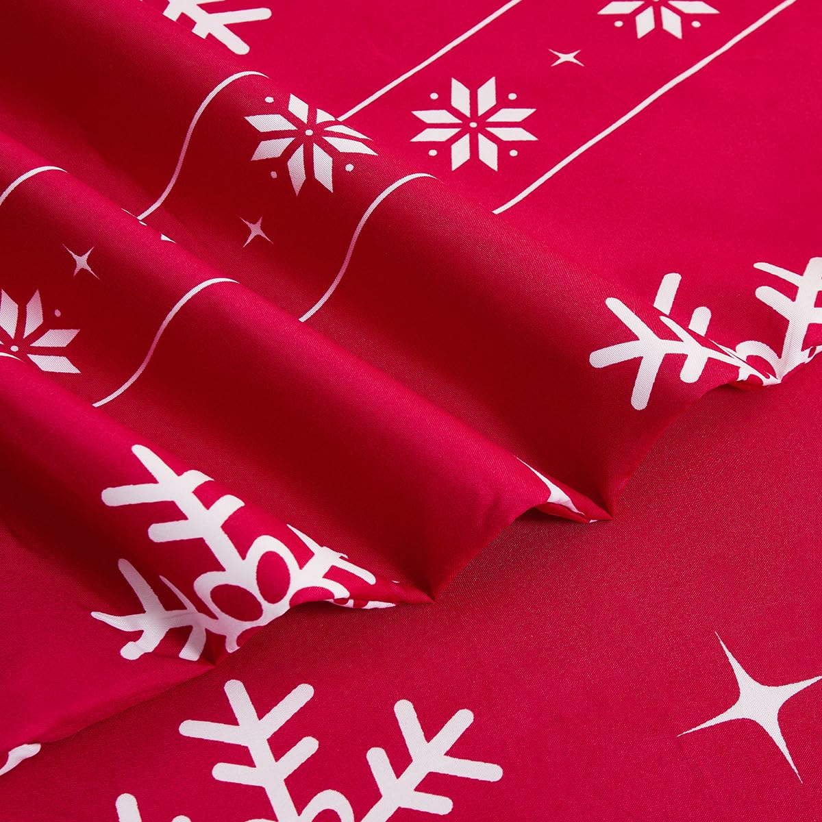 Vaulia duvet cover next to ruler showing king-size dimensions for correct fit