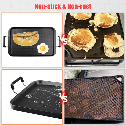 Vayepro nonstick surface texture close-up for easy food release and simple cleaning