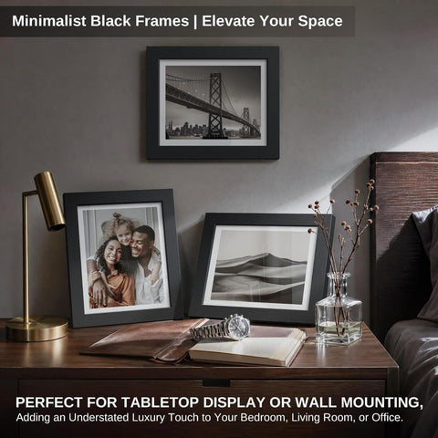 VCK close-up of frame corner showing wood texture and neat finish for durability