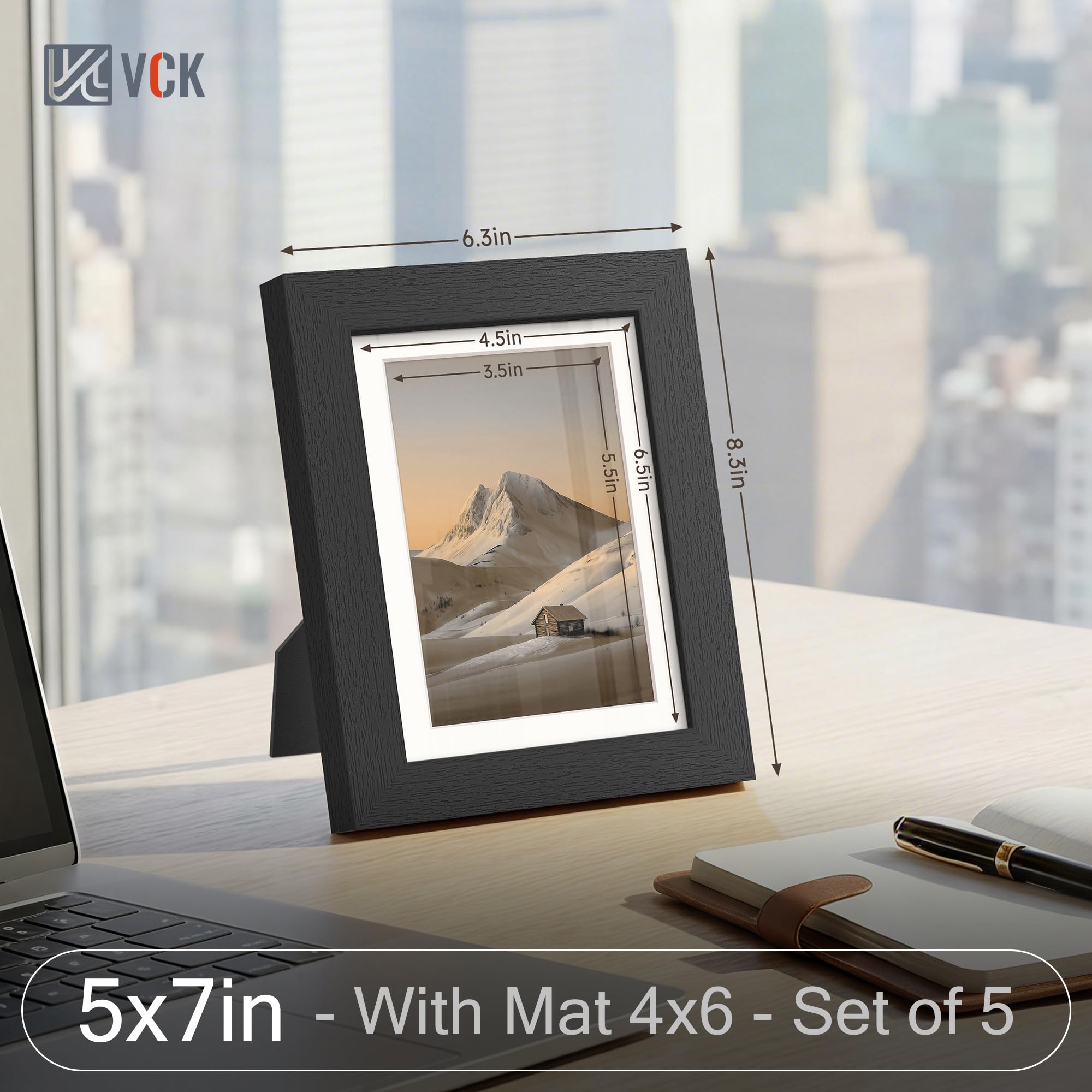 VCK close-up of tempered glass clarity protecting photos