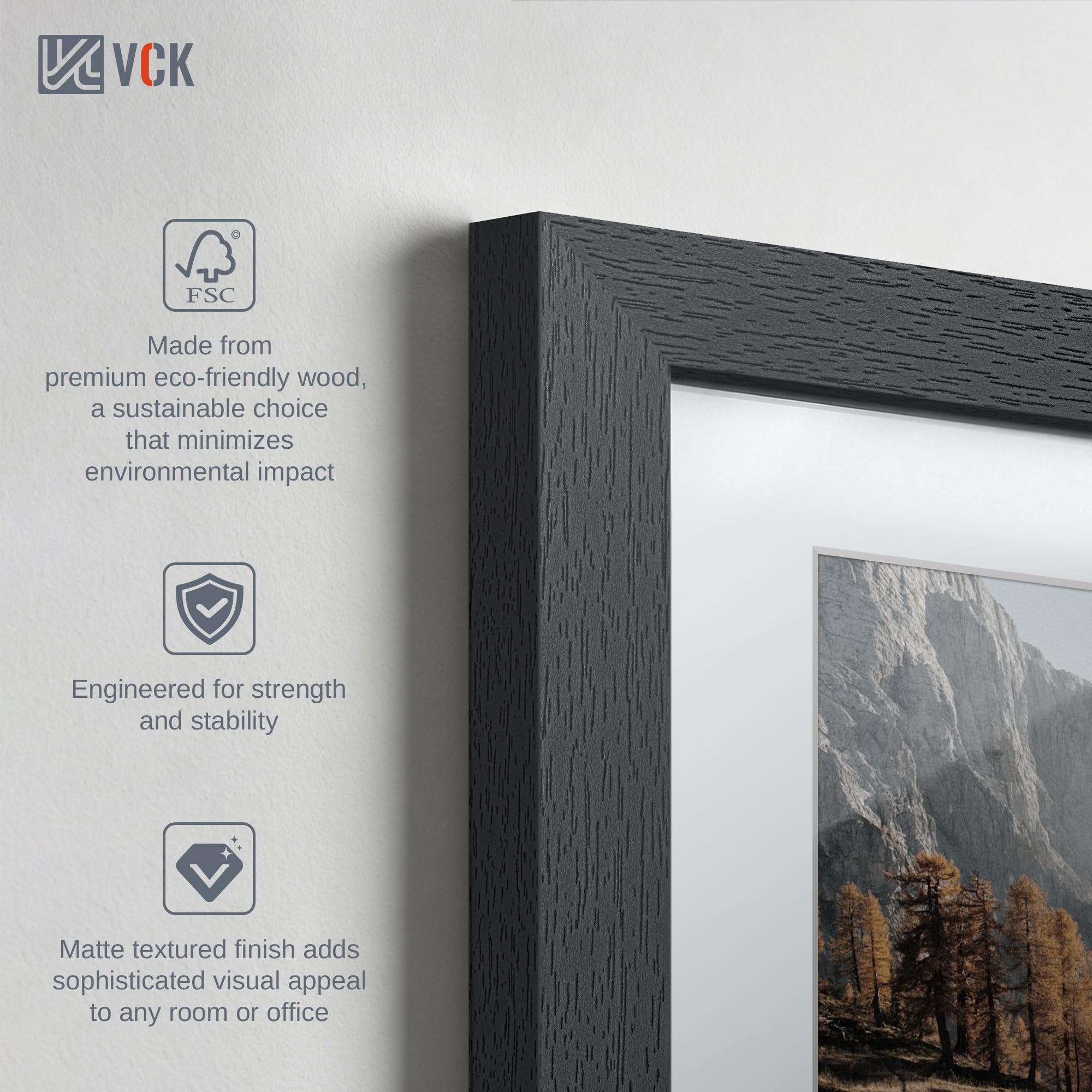 VCK side profile revealing sturdy frame depth and stable fit