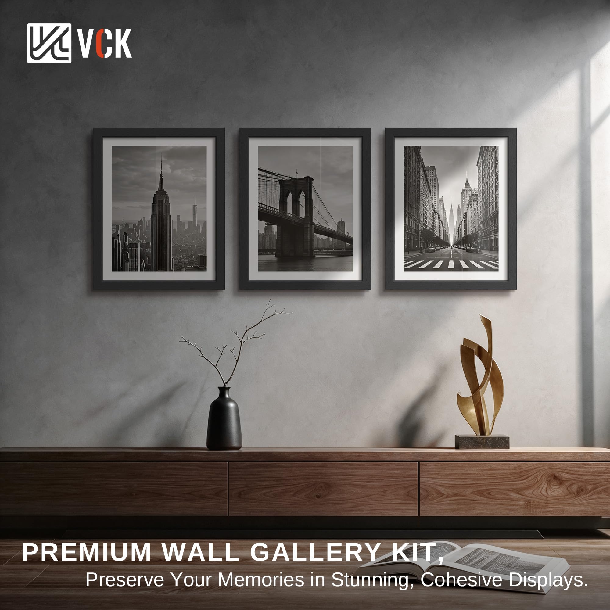 VCK close-up of wood grain texture highlighting sturdy finish and aesthetic
