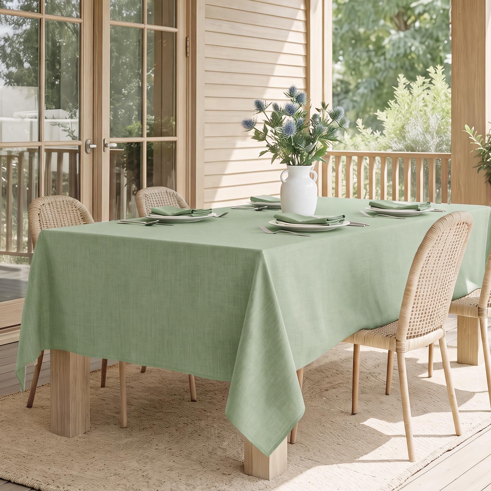 Veblandy styled wedding banquet table offering neutral backdrop for decor