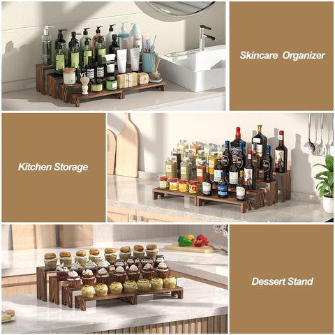 Vecxoty risers packed flat emphasizing compact transport and vendor convenience