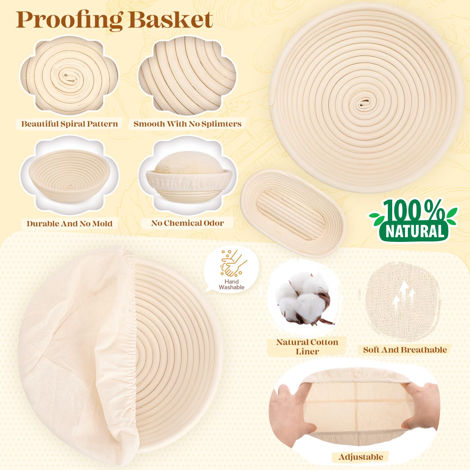 VEDALIO scored loaf with stencil demonstrating decorative crust and oven spring