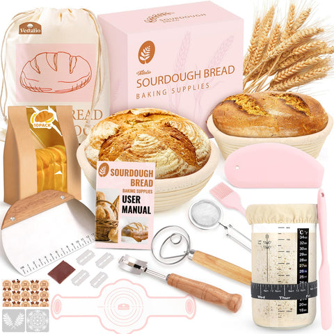 VEDALIO soft-pink kit packaging ready to gift and store tools