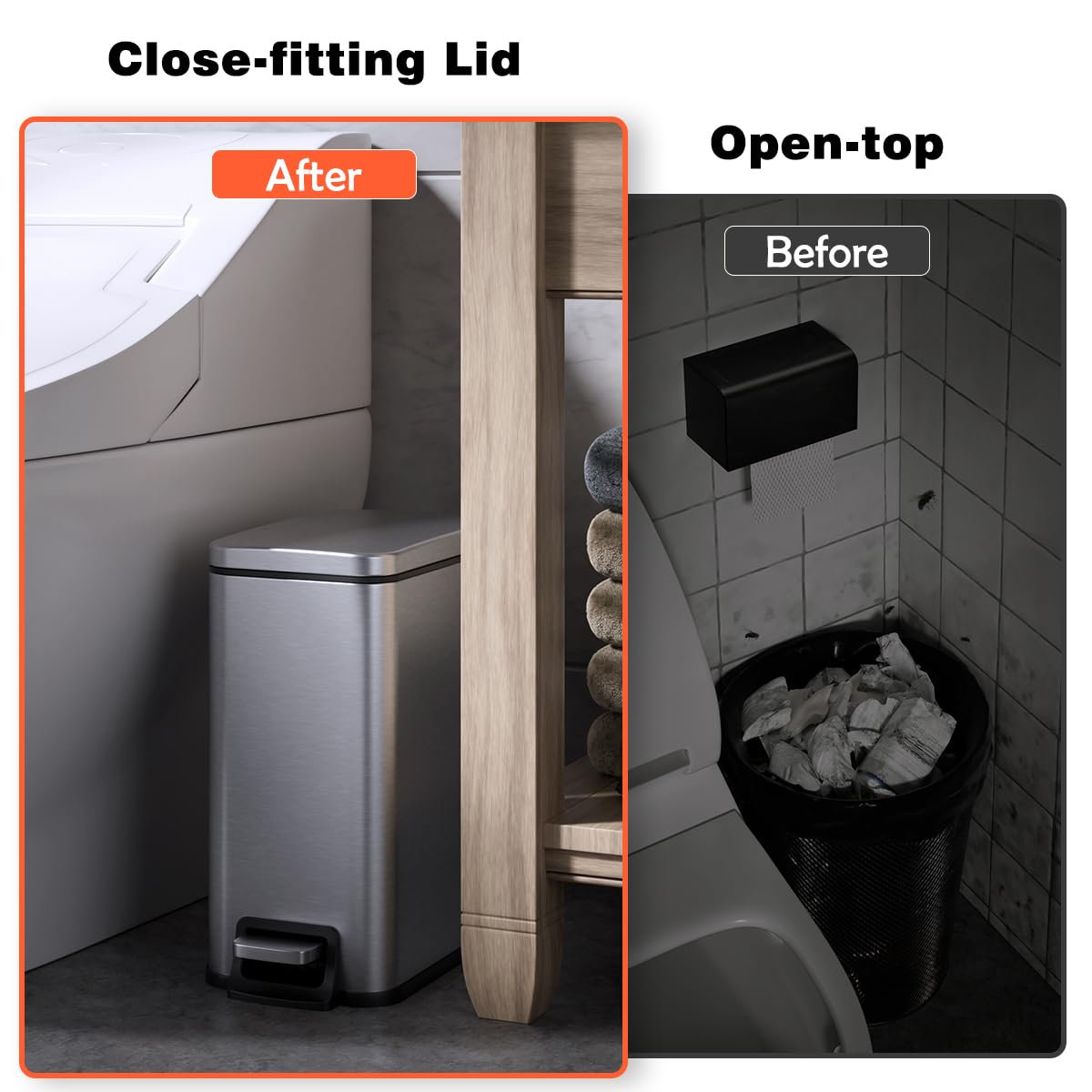 Veelesa beside toilet and vanity for compact space-saving placement