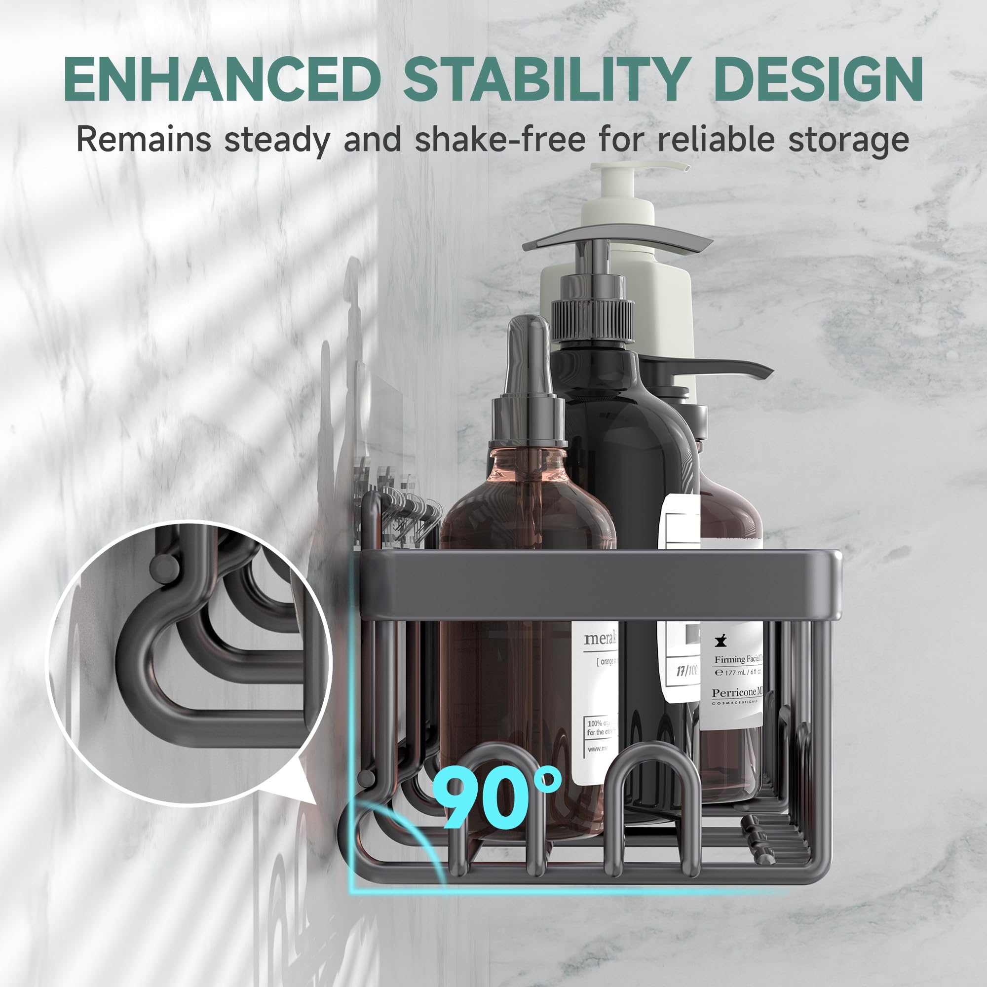 Veken close-up rustproof finish highlighting durable corrosion resistance