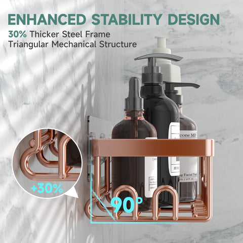 Veken large shelf close-up displaying sturdy wire base and load capacity